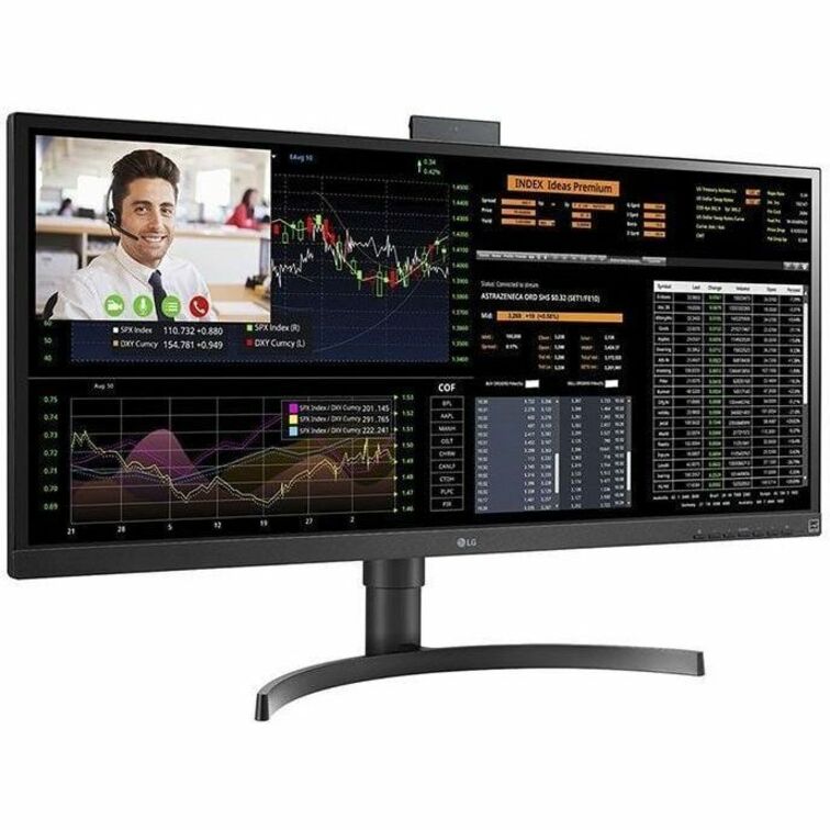 LG 34CN650N-6A All-in-One Thin Client - Intel Celeron J4105 Quad-core (4 Core) 1.50 GHz - Black