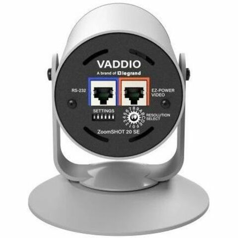 Vaddio ZoomSHOT 20 SE Video Conferencing Camera - 2.1 Megapixel - White - TAA Compliant - Thumbnail 4