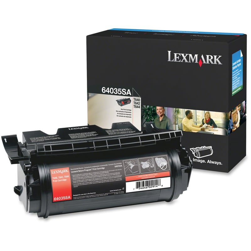 Lexmark Original Toner Cartridge - Thumbnail 1