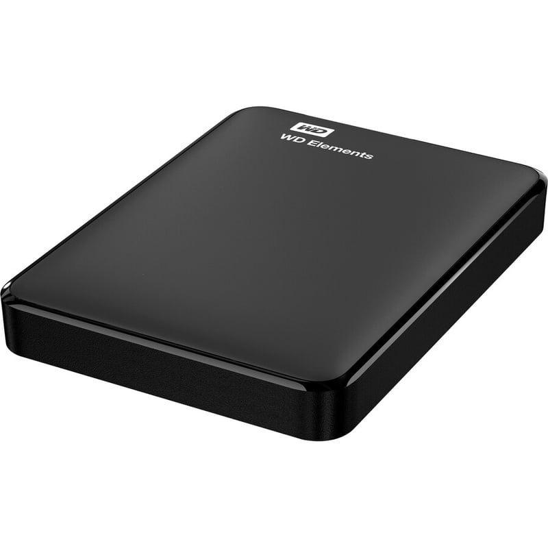 WD Elements SE WDBU6Y0040BBK-WESN 4 TB Portable Hard Drive - External - Black - Thumbnail 4