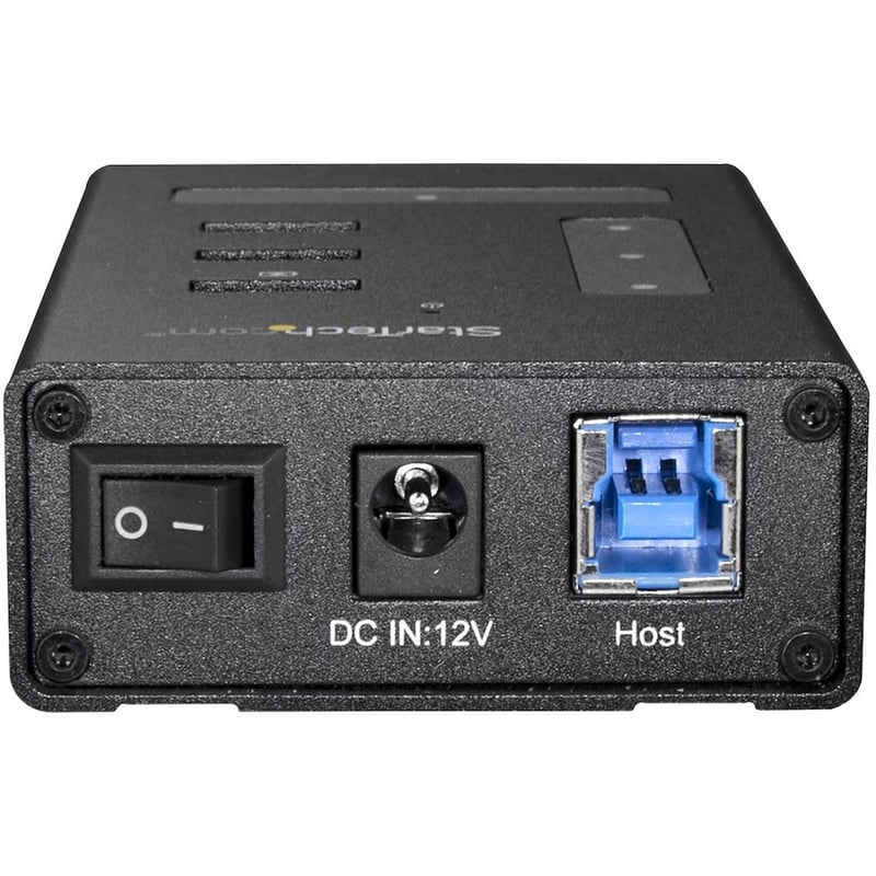 StarTech.com 4 Port USB 3.0 Hub - 1x USB-C & 3x USB-A - Mountable Metal USB Type-A Hub - 5Gbps USB 3.2 Gen 1 - Self Powered - BC 1.2 - Thumbnail 2