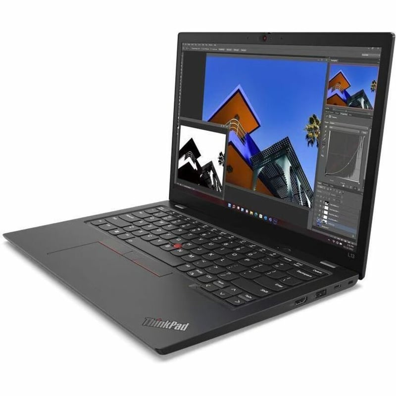 Lenovo ThinkPad L13 Gen 4 21FN001SUS 13.3" Touchscreen Notebook - WUXGA - 1920 x 1200 - AMD Ryzen 7 PRO 7730U Octa-core (8 Core) 2 GHz - 16 GB Total RAM - 16 GB On-board Memory - 512 GB SSD - Thunder Black - Thumbnail 2