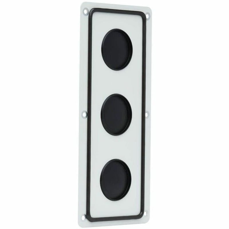 Tripp Lite by Eaton SmartRack Cable Gland Plate for NEMA-Rated Enclosure Cabinets, 3 Ports (2 in.) - Thumbnail 3