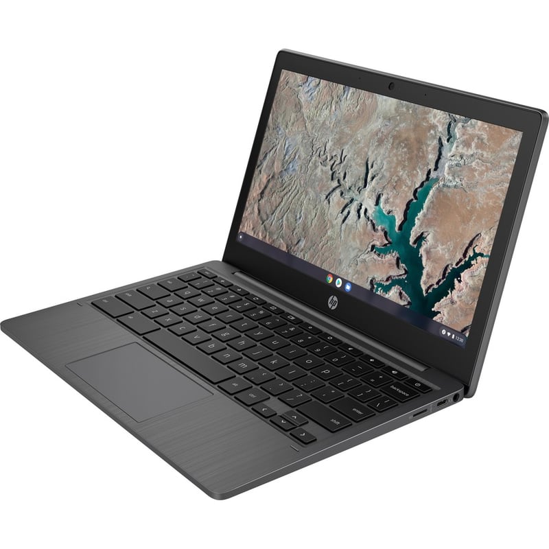 HP 11.6" Chromebook - ARM Cortex A73 + Cortex A53 - 4 GB - 32 GB SSD - Gray - Thumbnail 2