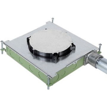 Wiremold Resource RFBE Series Six Gang On-Grade Floor Box - Thumbnail 4