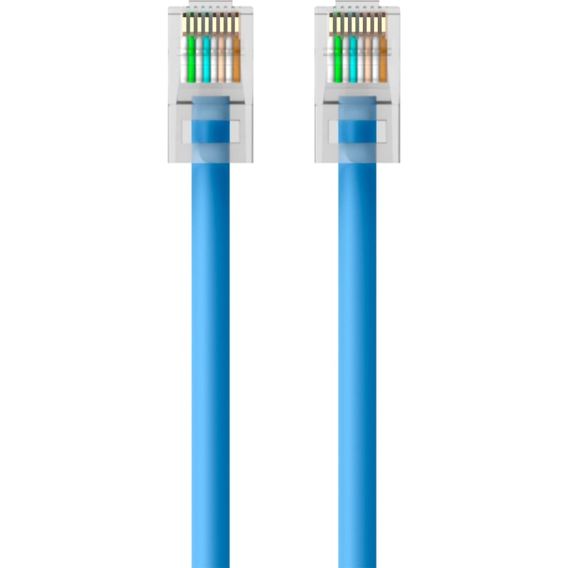 Belkin CAT6 Ethernet Patch Cable, RJ45, M/M A3L980-06-BLU - Thumbnail 3