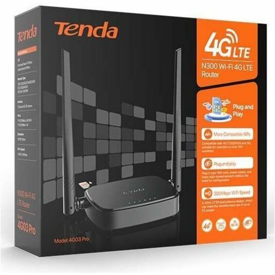 N300 WI-FI 4G LTE ROUTER . - Thumbnail 2
