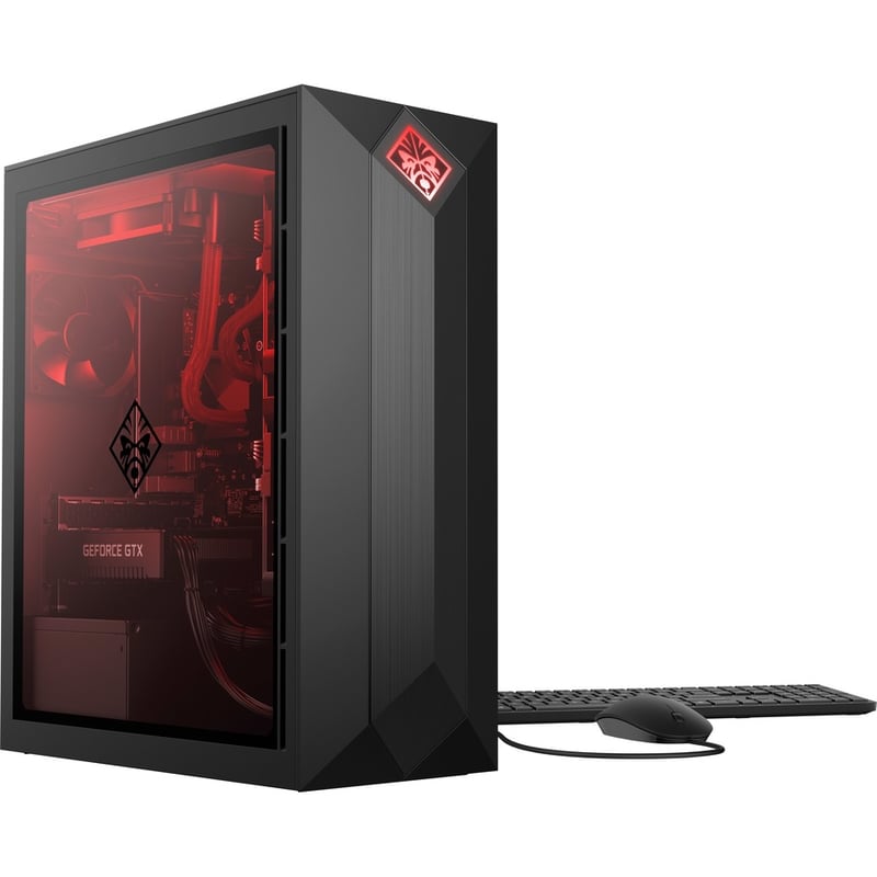 HP OMEN Obelisk 875-0000 875-0140 Gaming Desktop Computer - Intel Core i5 9th Gen i5-9400F - 8 GB - 512 GB SSD - Shadow Black, Dark Chrome - Thumbnail 5
