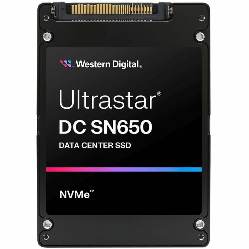 WD Ultrastar DC SN650 WUS5EA1A1ESP5E3 15.36 GB Solid State Drive - U.3 (PCI Express NVMe 4.0) - Thumbnail 2