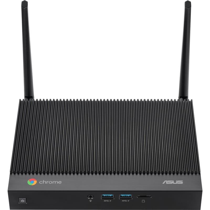 Asus Chromebox 4 CHROMEBOX4-FC017U Chromebox - Intel Celeron 5205U 1.90 GHz - 4 GB RAM DDR4 SDRAM - 32 GB Flash Memory Capacity - Mini PC - Gun Metal - Thumbnail 1