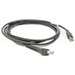 ZEBRA CABLE, USB: SERIES A CONNECTOR, 7FT. 2M STRAIGHT