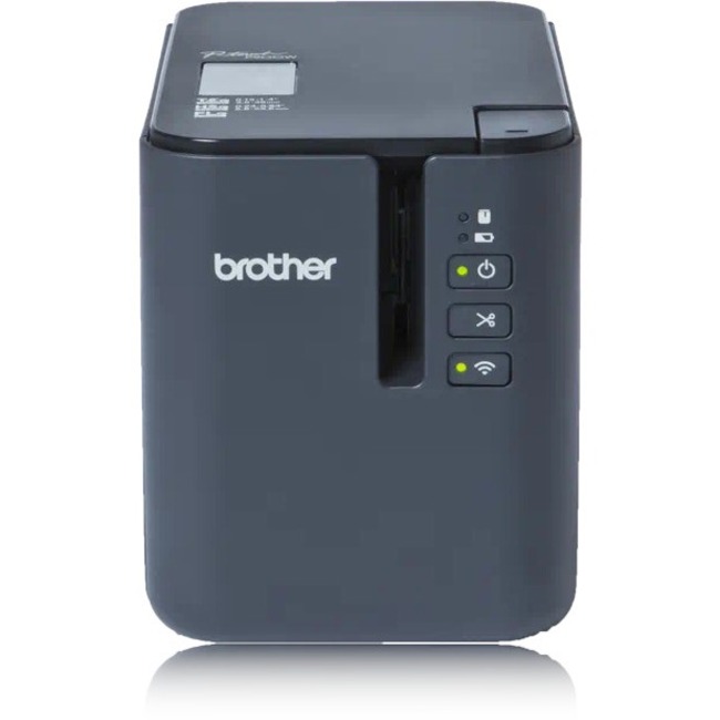 Brother PT-P900Wc Desktop Thermal Transfer Printer - Monochrome - Label Print - USB - Serial - Wireless LAN - With Cutter - Thumbnail 1