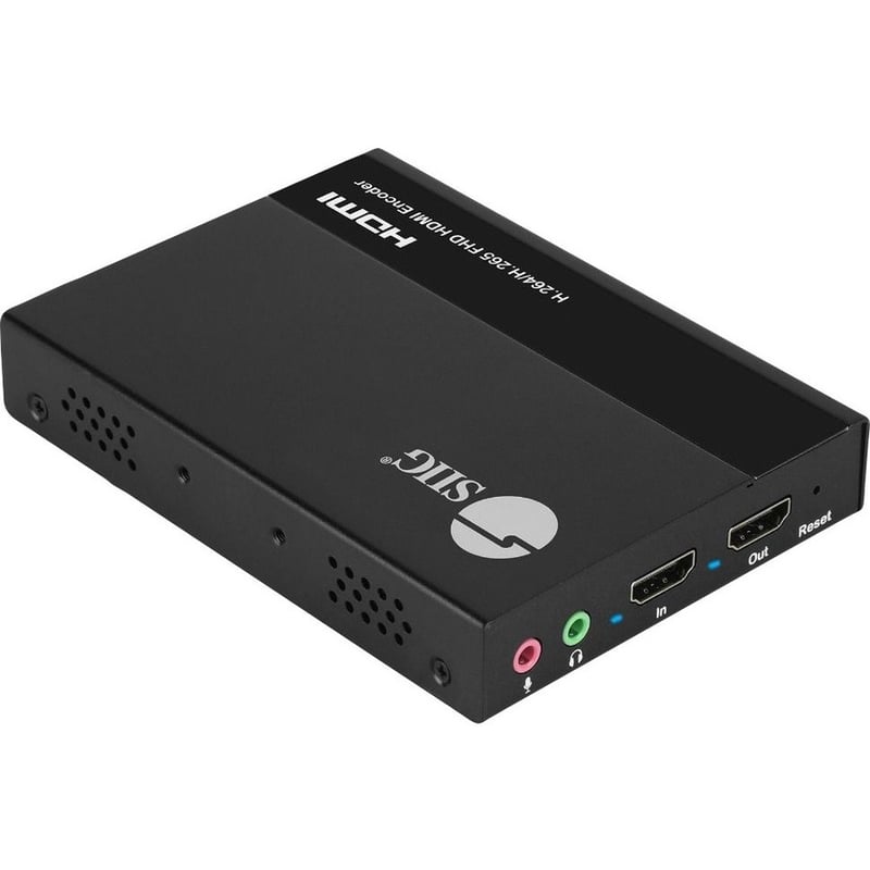 SIIG 1080p HDMI Video H.264 H.265 IPTV Encoder with Loopout - Thumbnail 4