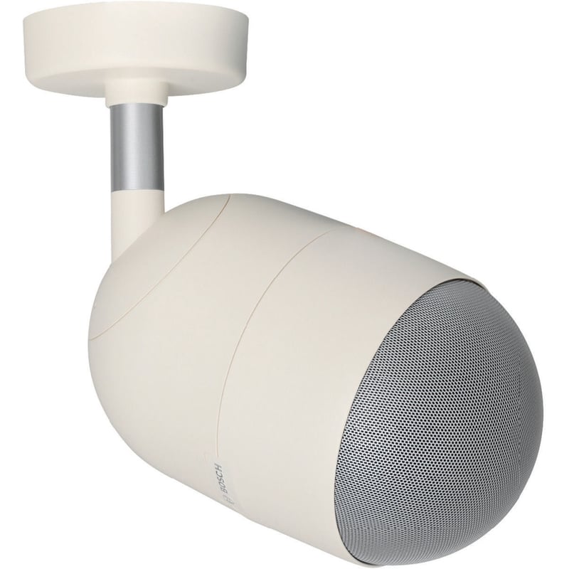 Bosch LP1-UC10E-1 Indoor/Outdoor Ceiling Mountable, Wall Mountable Speaker - 10 W RMS - White - Thumbnail 1