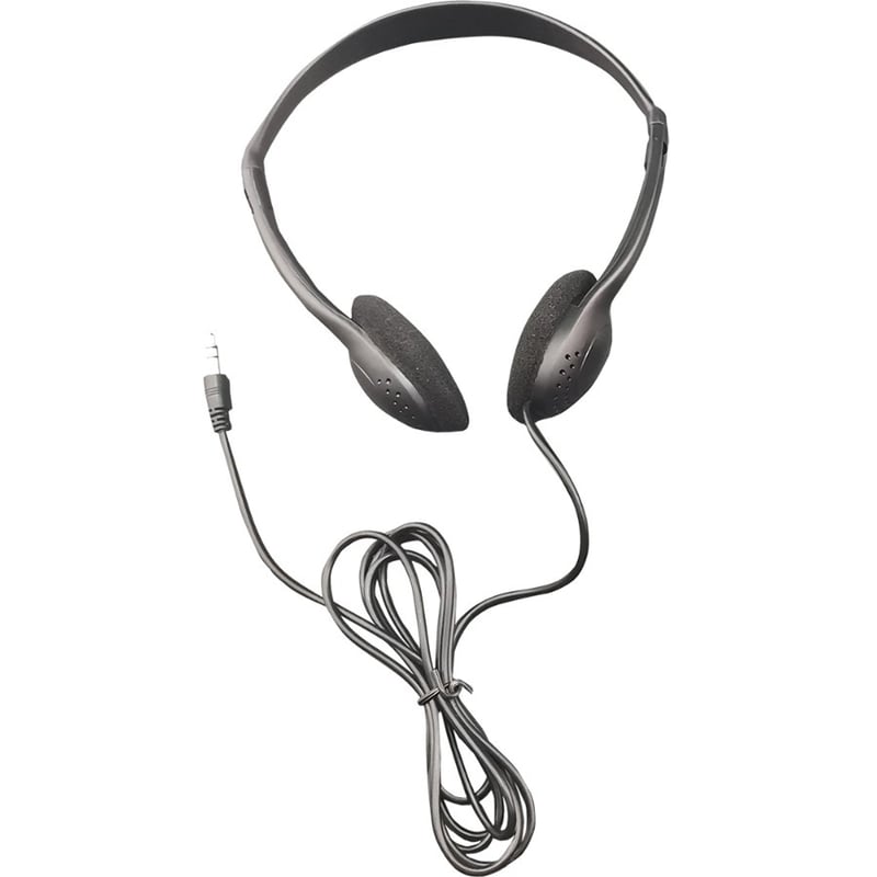 Hamilton Buhl Personal-Sized Economical Headphones, 200 Pack - Thumbnail 3