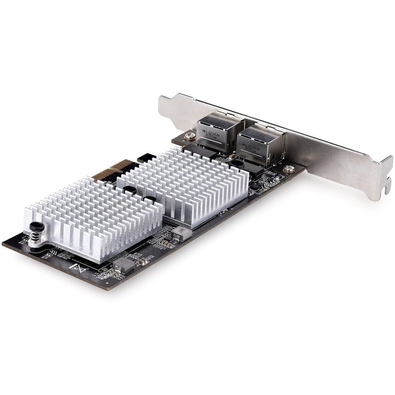 StarTech.com 2-Port 10Gbps PCIe Network Adapter Card, Network Card for PC/Server, PCIe Ethernet Card w/Jumbo Frame, NIC/LAN Interface Card - Thumbnail 2