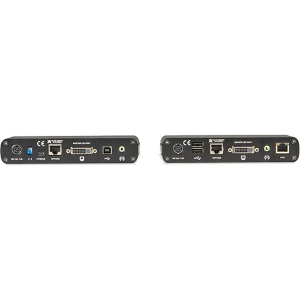 Black Box LRX Series KVM Extender - DVI-D, USB 2.0, RS232, Audio, Single-Access, CATx - Thumbnail 2