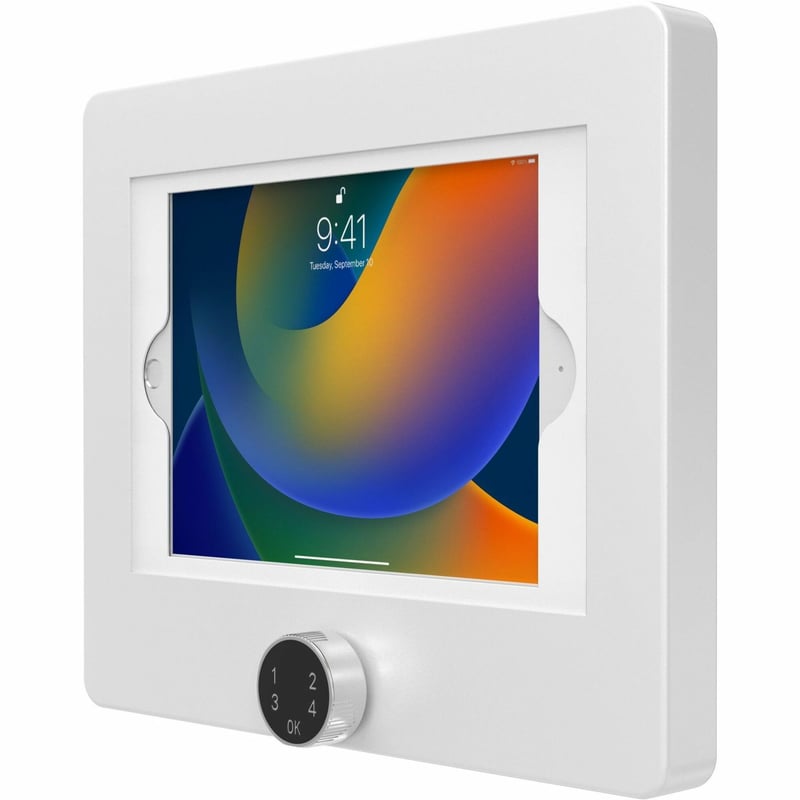 CTA Digital Universal Digital Password Locking Security Wall Mount Enclosure (White) - Thumbnail 1
