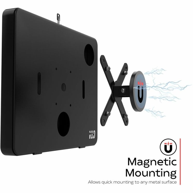 CTA Digital Heavy-Duty Magnetic Mount with Universal Paragon Security Tablet Holder - Thumbnail 4