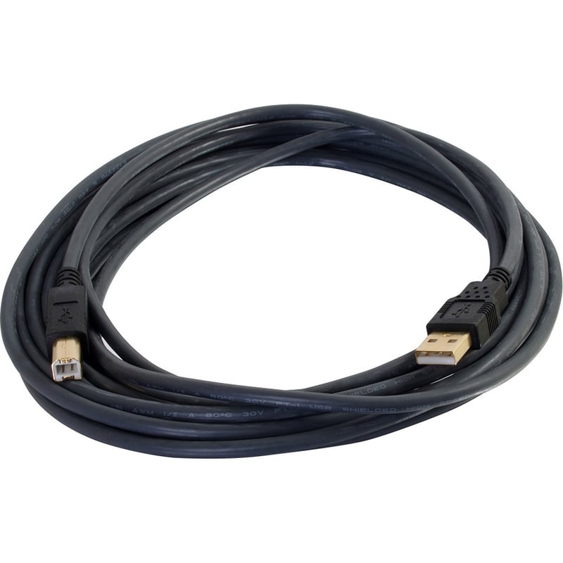 C2G 2m Ultima USB 2.0 A/B Cable (6.5ft) - Thumbnail 4