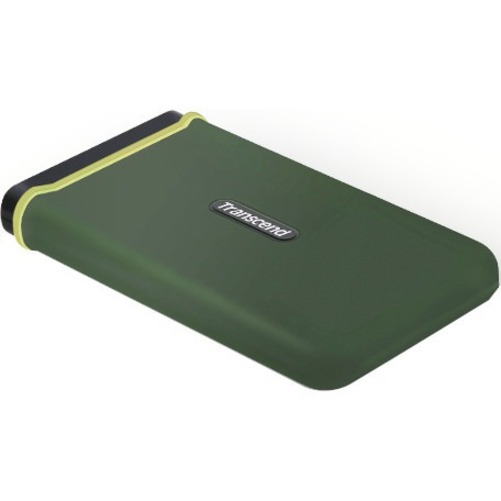 Transcend 1 TB Portable Solid State Drive - External - Military Green - Thumbnail 3