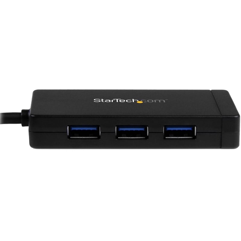 StarTech.com USB-C to Ethernet Adapter " Gigabit " 3 Port USB C to USB Hub and Power Adapter " Thunderbolt 3 Compatible - Thumbnail 3
