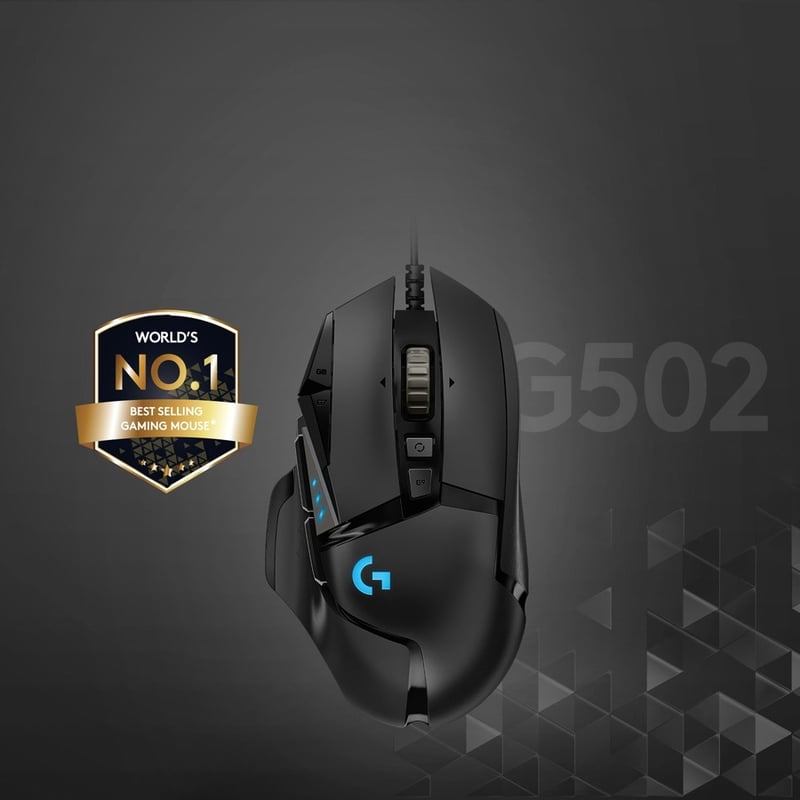 Logitech G502 HERO High Performance Gaming Mouse - Thumbnail 2