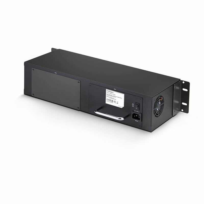 15-SLOT MEDIA CONVERTER CHASSIS UNMANAGED 19IN RACKMOUNT TAA - Thumbnail 2