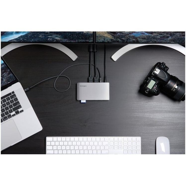 Kensington SD2500T Thunderbolt 3 and USB-C Dual 4K Hybrid Nano Dock with 60W PD - Win/Mac