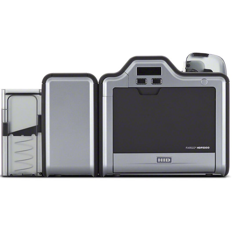 Fargo HDP5000 Double Sided Dye Sublimation/Thermal Transfer Printer - Color - Card Print - USB - Thumbnail 5