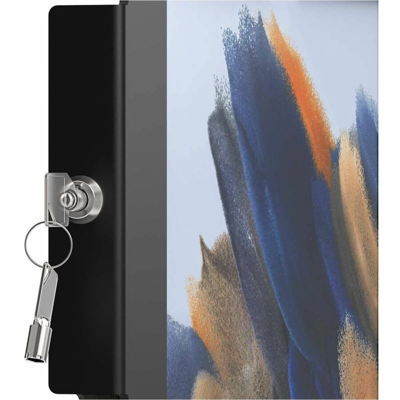 GALAXY TAB A7 LITE 8.7IN SPACE ENCLOSURE TILTING STAND 4IN BLACK - Thumbnail 2