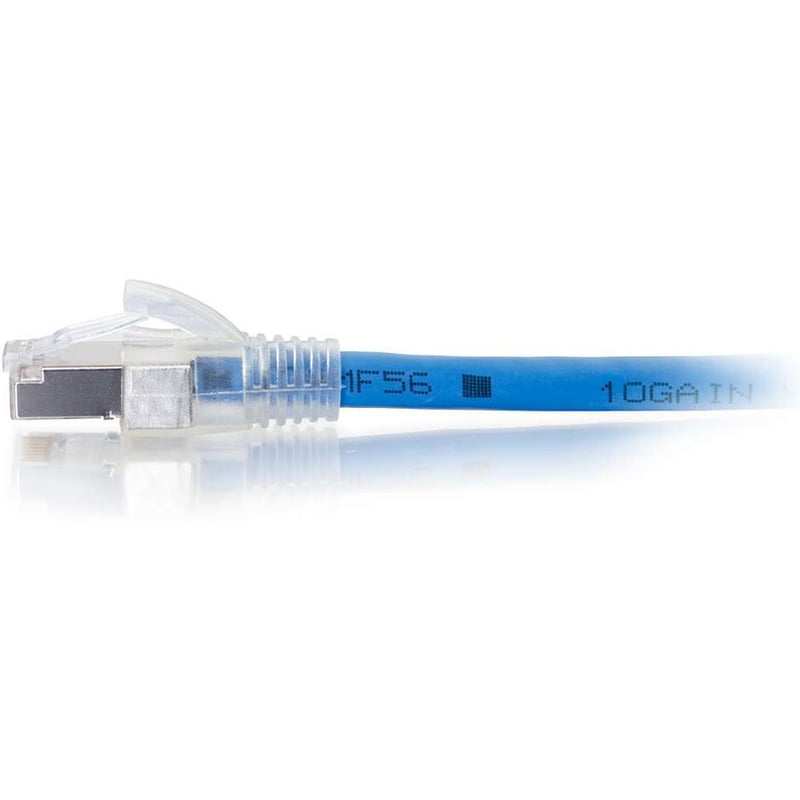 C2G 50ft HDBaseT Cat6a Cable with Discontinuous Shielding - Plenum - Blue - Thumbnail 2