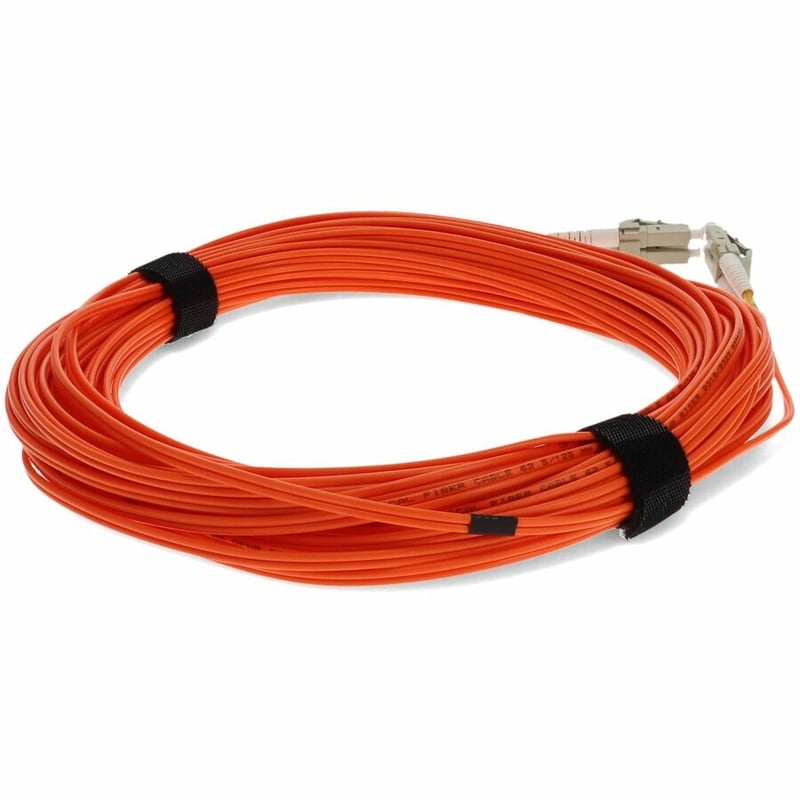 20M FIBER MMF LC/LC 62.5/125 DUPLEX ORANGE OM1 PATCH CABLE - Thumbnail 5