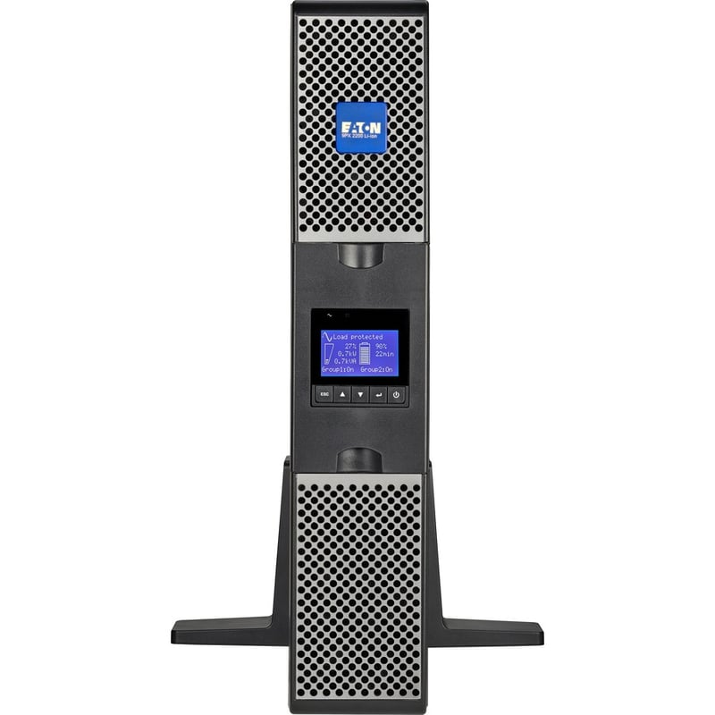 Eaton 9PX 2200VA 2000W 208V Online Double-Conversion UPS - L6-20P, 8 C13, 2 C19 Outlets, Lithium-ion Battery, Cybersecure Network Card Option, 2U Rack/Tower - Thumbnail 4