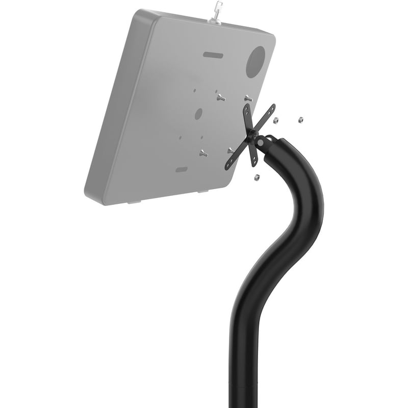 CTA Digital Premium Security Swan Neck Floor Stand with VESA Plate - Thumbnail 2
