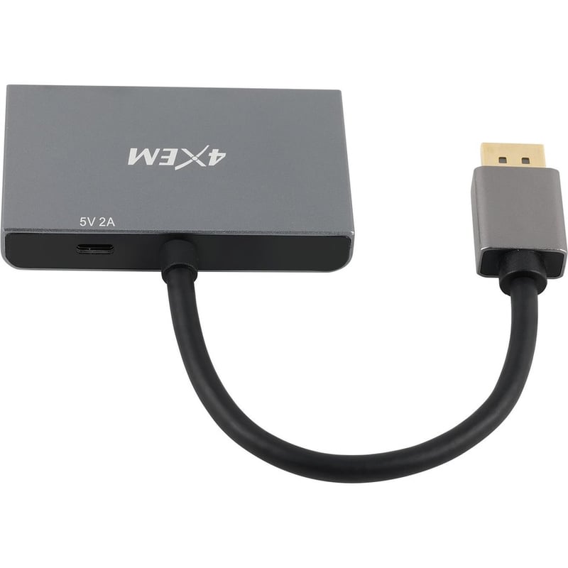 4XEM's 3-Port DP to HDMI 8K Dual 4K Multi-Monitor Hub - Thumbnail 2