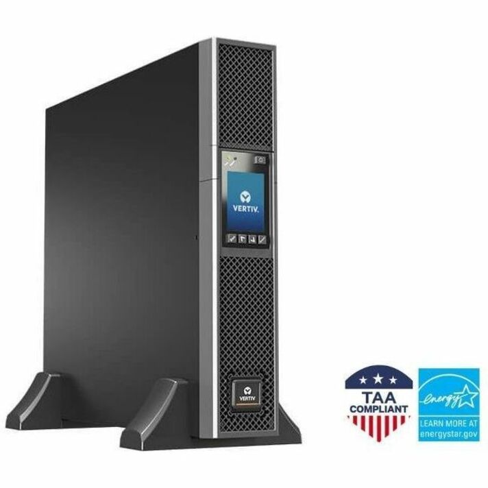 Vertiv Liebert GXT5 TAA UPS - 1500VA/1350W 120V Online 2U Rack/Tower UPS - Thumbnail 3