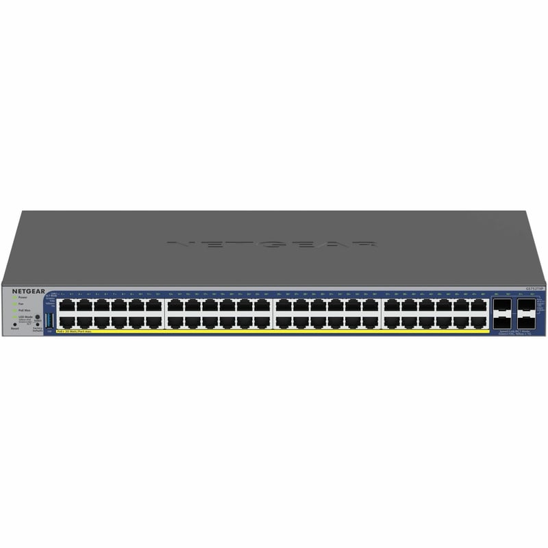 48P GE POE+ SMART SWTH W/10G SFP+ - Thumbnail 1