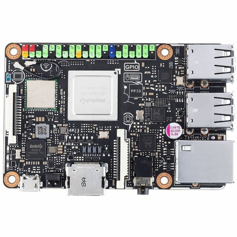 ASUS SINGLE BOARD COMPUTER SBC TINKER BOARD S R2.0/A/2G/16G - Thumbnail 2