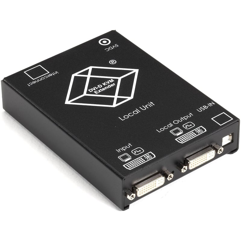 Black Box ServSwitch Single DVI CATx KVM Extender, USB, Transmitter - Thumbnail 1
