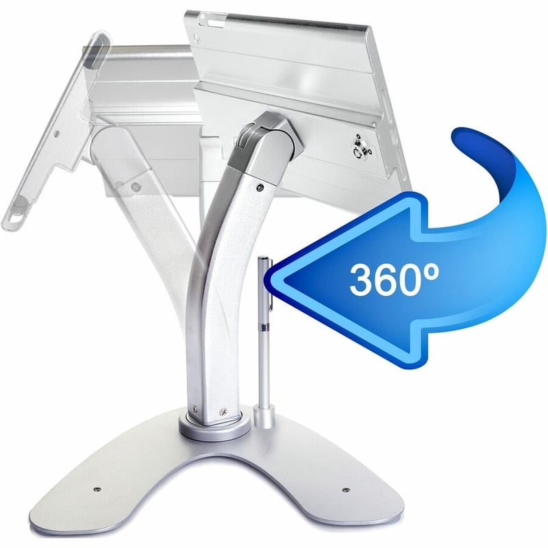 CTA Digital Dual Security Kiosk Stand with Locking Case and Cable for iPad mini Gen. 1-5 - Thumbnail 4
