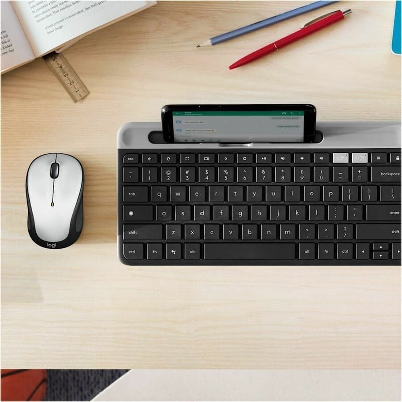 M325S WIRELESS MOUSE PALE GREY - Thumbnail 3
