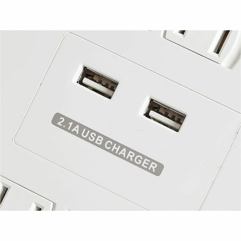 SURGE PROTECTOR - 12 OUTLET, 2 USB PORTS - Thumbnail 3