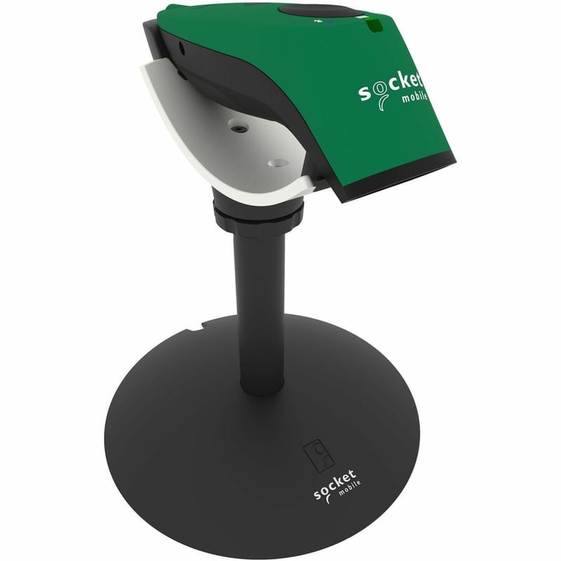 Socket Mobile SocketScan S720, Linear Barcode Plus QR Code Reader, Green & Black Dock - Thumbnail 5