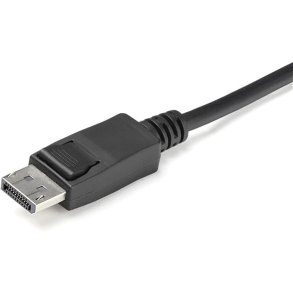 StarTech.com 2 Port DisplayPort KVM Switch - 4K 60Hz - UHD DP 1.2 USB KVM Switch w/ 4ft Cables & Audio - Bus Powered & Remote Switching - Thumbnail 4