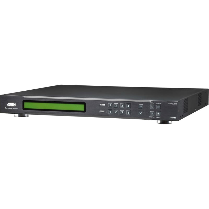 ATEN 4 x 4 HDMI Matrix Switch with Scaler - Thumbnail 1