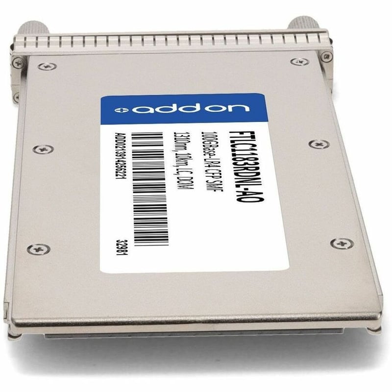 AddOn Finisar® FTLC1183RDNL Compatible TAA 100GBase-LR4 CFP Transceiver (SMF, 1310nm, 10km, LC, DOM) - Thumbnail 4