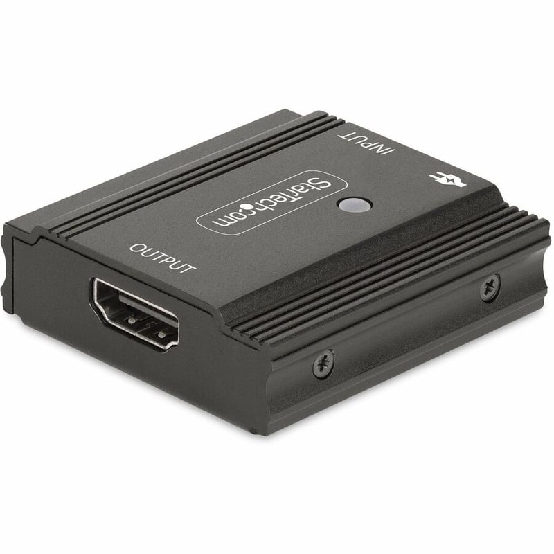 StarTech 33ft (10m) 8K 60Hz HDMI Signal Booster, Active HDMI 2.1 Inline Repeater/Video Signal Amplifier, Compact Cable Extender, TAA - Thumbnail 5