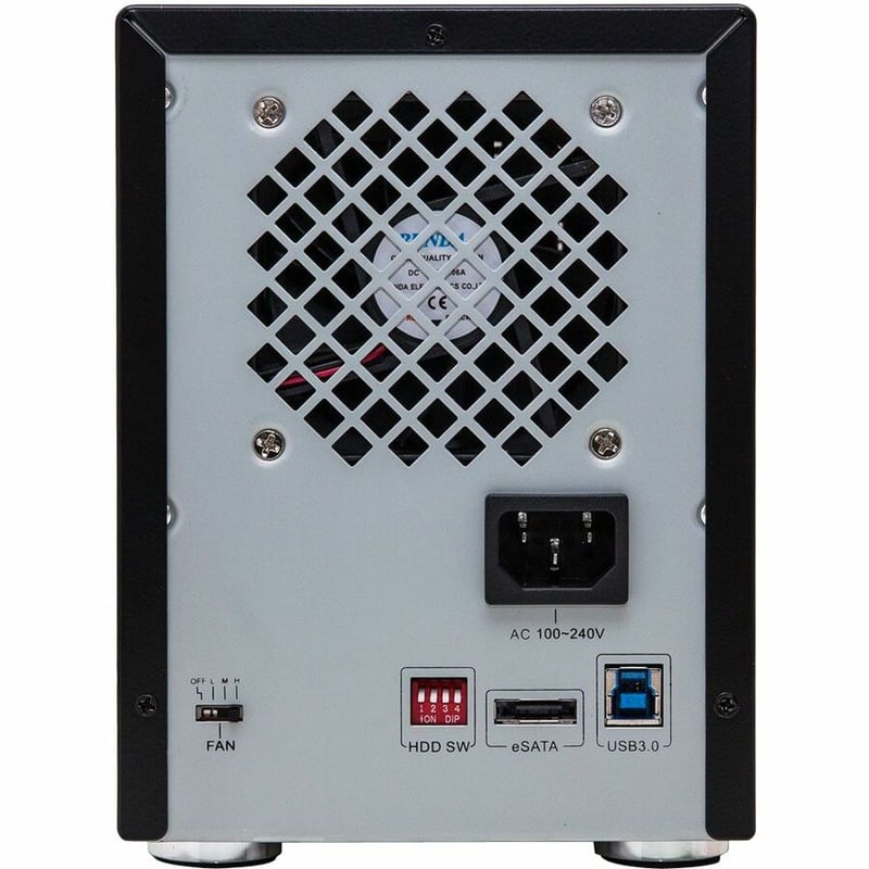 SYBA Multimedia Drive Enclosure - eSATA, USB 3.0 Host Interface External - Thumbnail 4