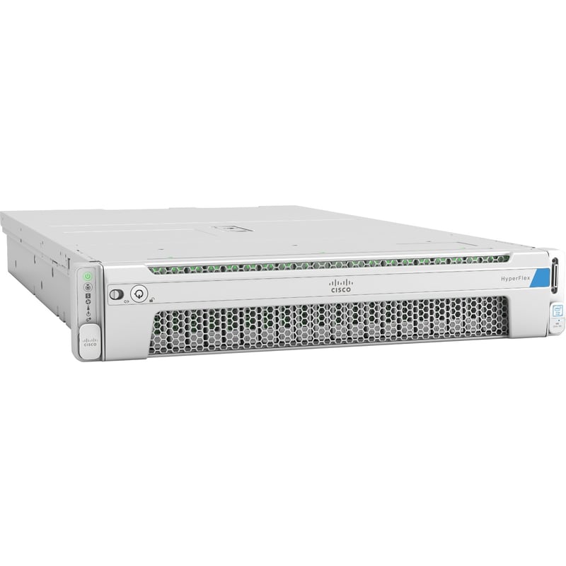 Cisco HyperFlex HX240c M5 2U Rack Server - 2 x Intel Xeon Gold 6140 2.30 GHz - 512 GB RAM - 12Gb/s SAS Controller - Thumbnail 1